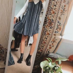 Flowy Boho striped dress